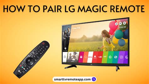 Lg magic remote pairing with different brands